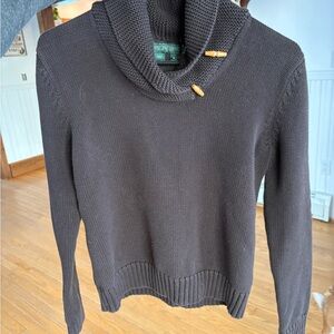 Ralph Lauren Black Knit Sweater